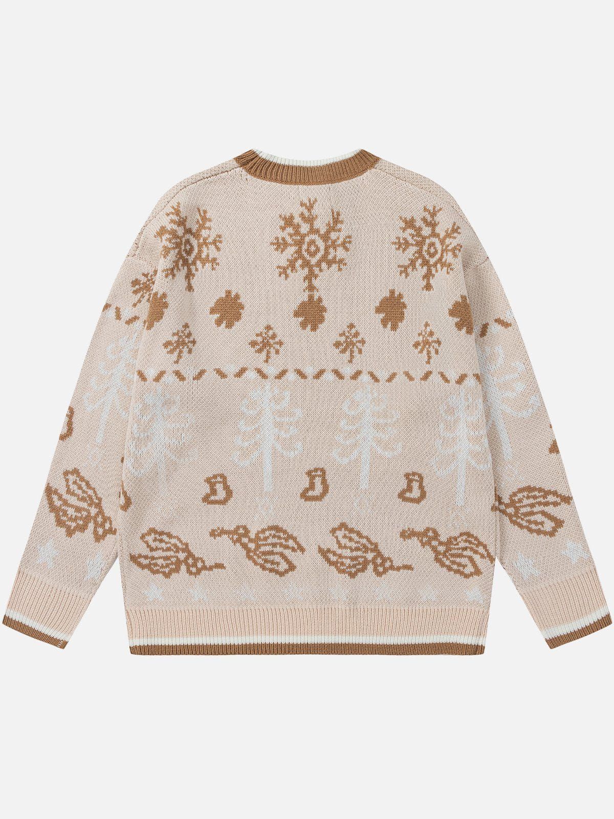 Aelfric Eden Flocked Letters Christmas Sweater sold by Aelfric Eden product image thumbnail 2