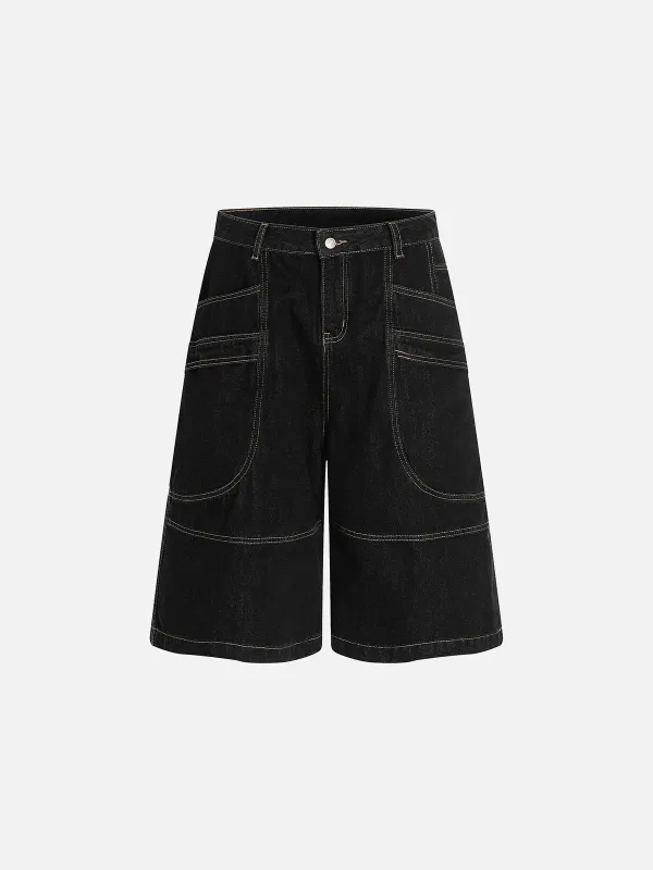 Aelfric Eden Multi Pocket Longline Jorts sold by Aelfric Eden