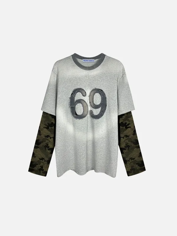 Aelfric Eden Camouflage Two Layer Long Sleeve Tee sold by Aelfric Eden