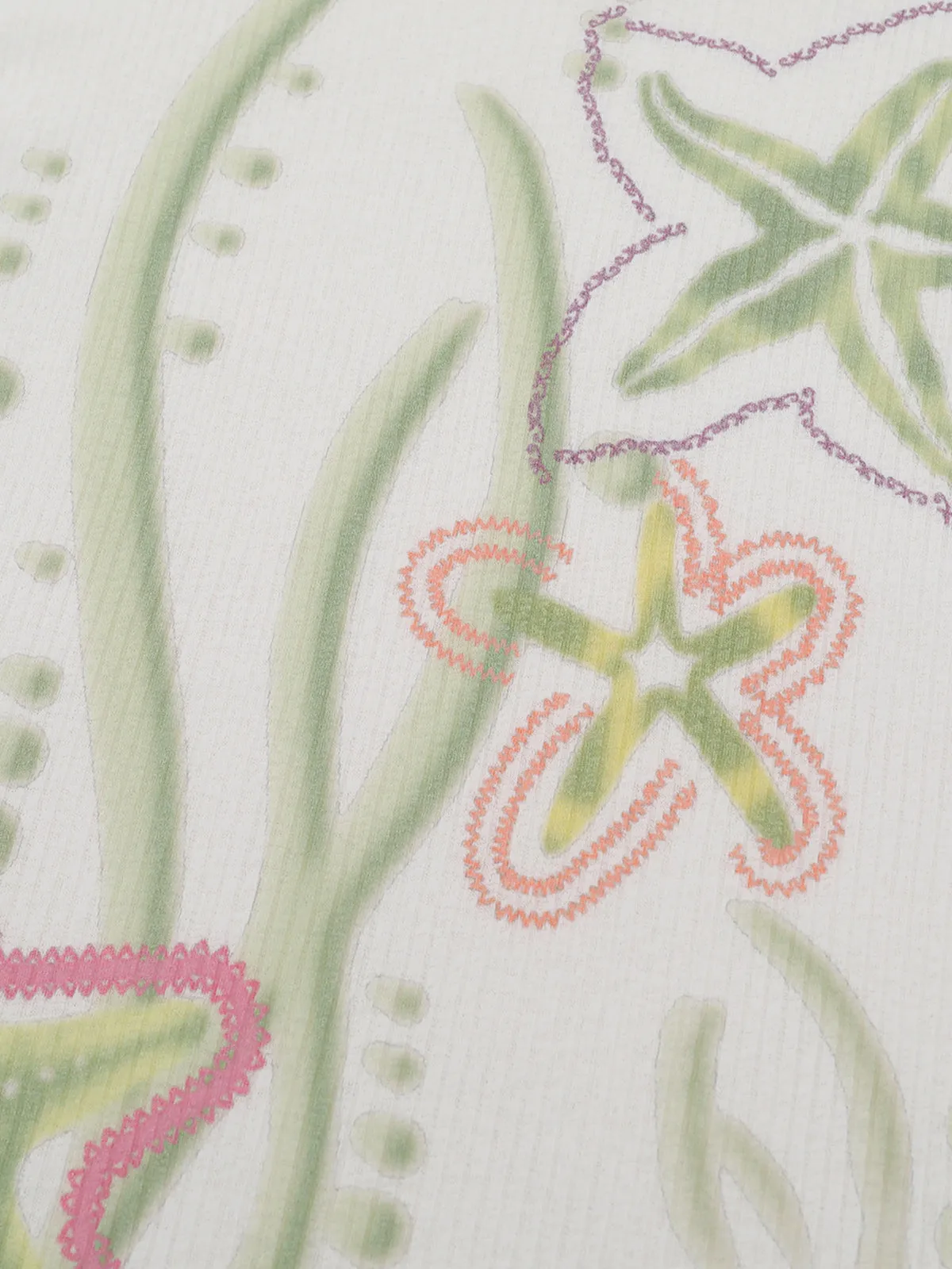 Aelfric Eden Starfish Print Boxy Tee sold by Aelfric Eden product image thumbnail 3