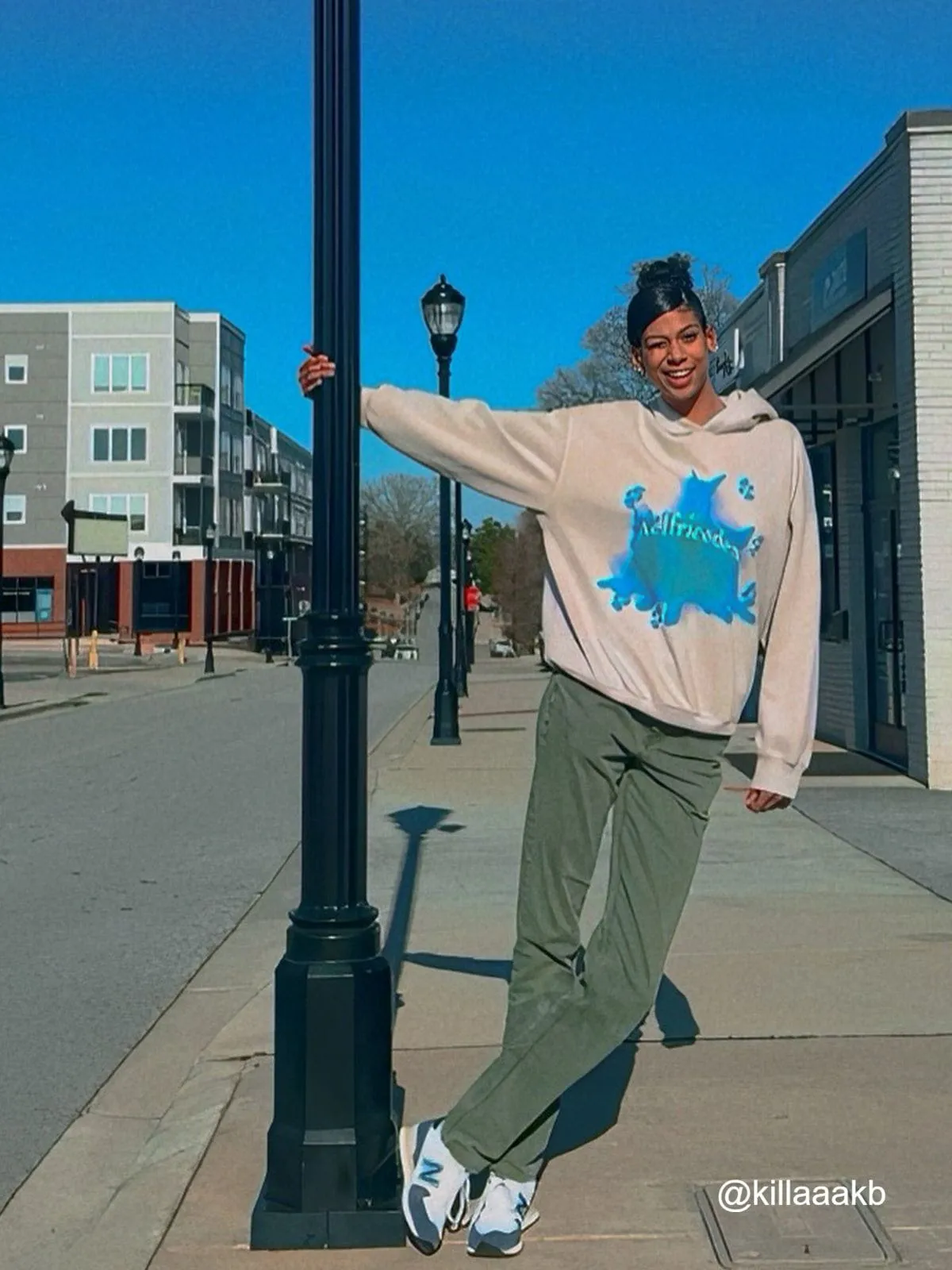 Aelfric Eden Blurring Doberman Print Hoodie sold by Aelfric Eden product image thumbnail 2