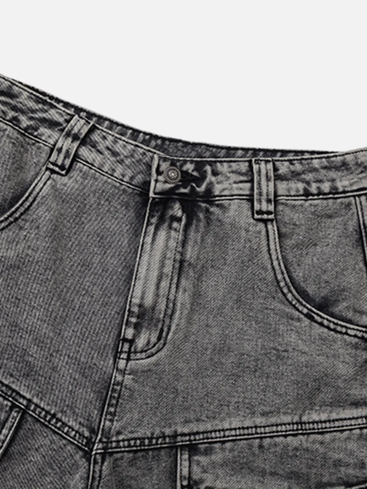 Aelfric Eden Wrinkle Washed Longline Jorts sold by Aelfric Eden product image thumbnail 3