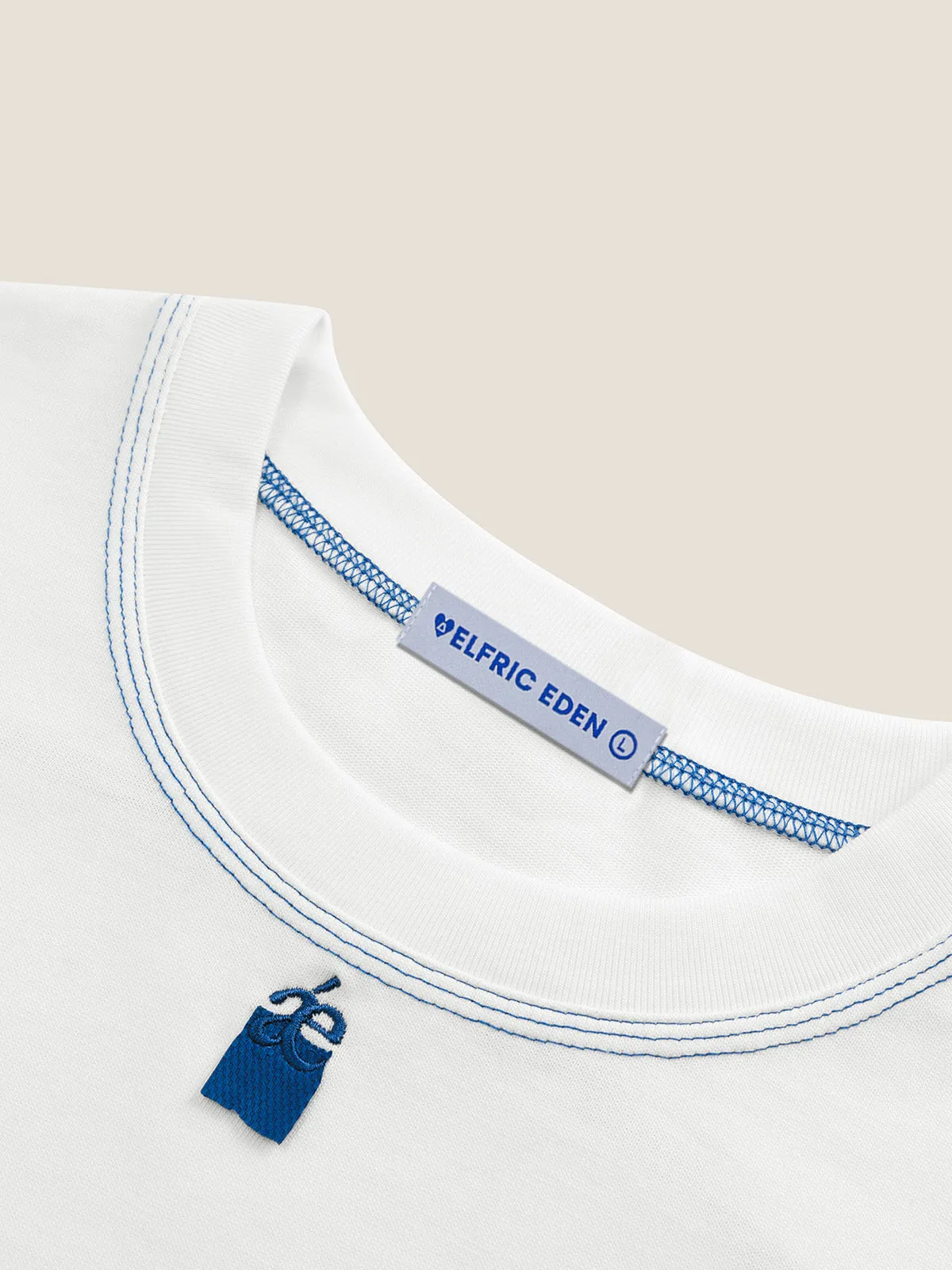 Aelfric Eden Essential Stitch Line Tee sold by Aelfric Eden product image thumbnail 3