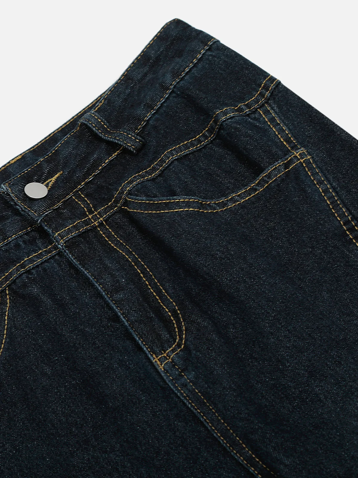 Aelfric Eden Pleated Super Baggy Barrel Jeans sold by Aelfric Eden product image thumbnail 4