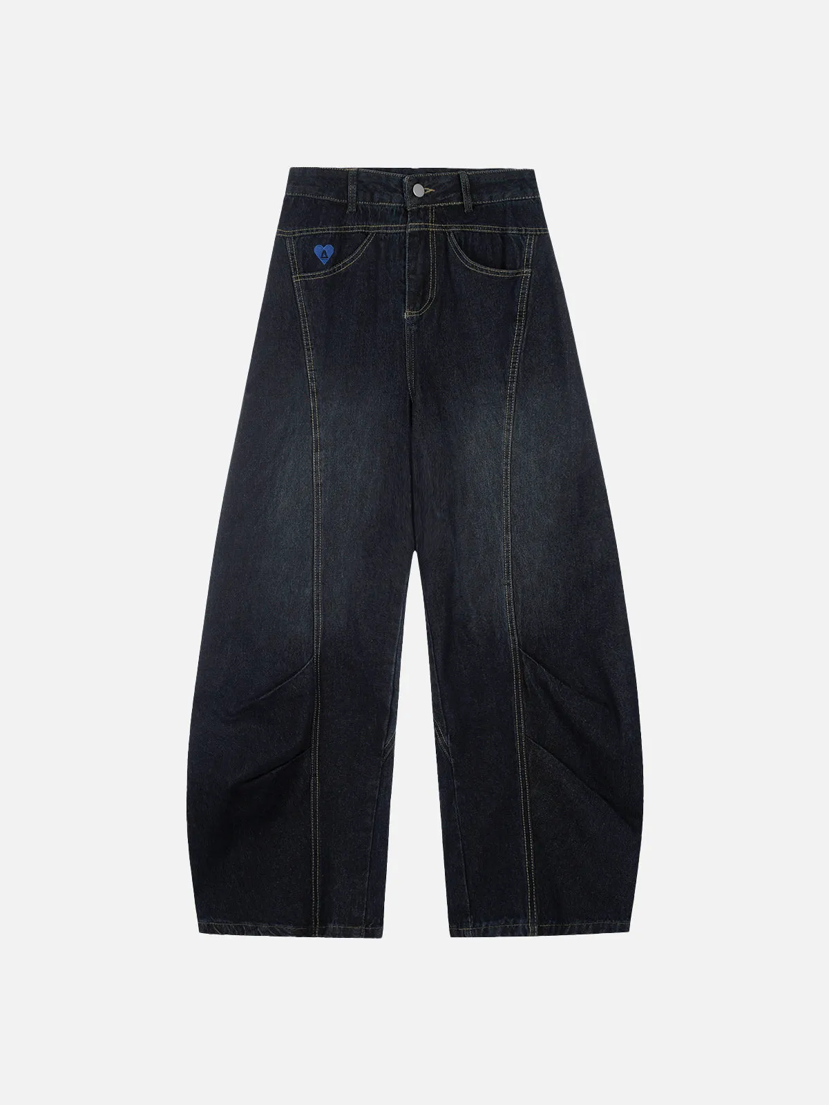 Aelfric Eden Pleated Super Baggy Barrel Jeans sold by Aelfric Eden