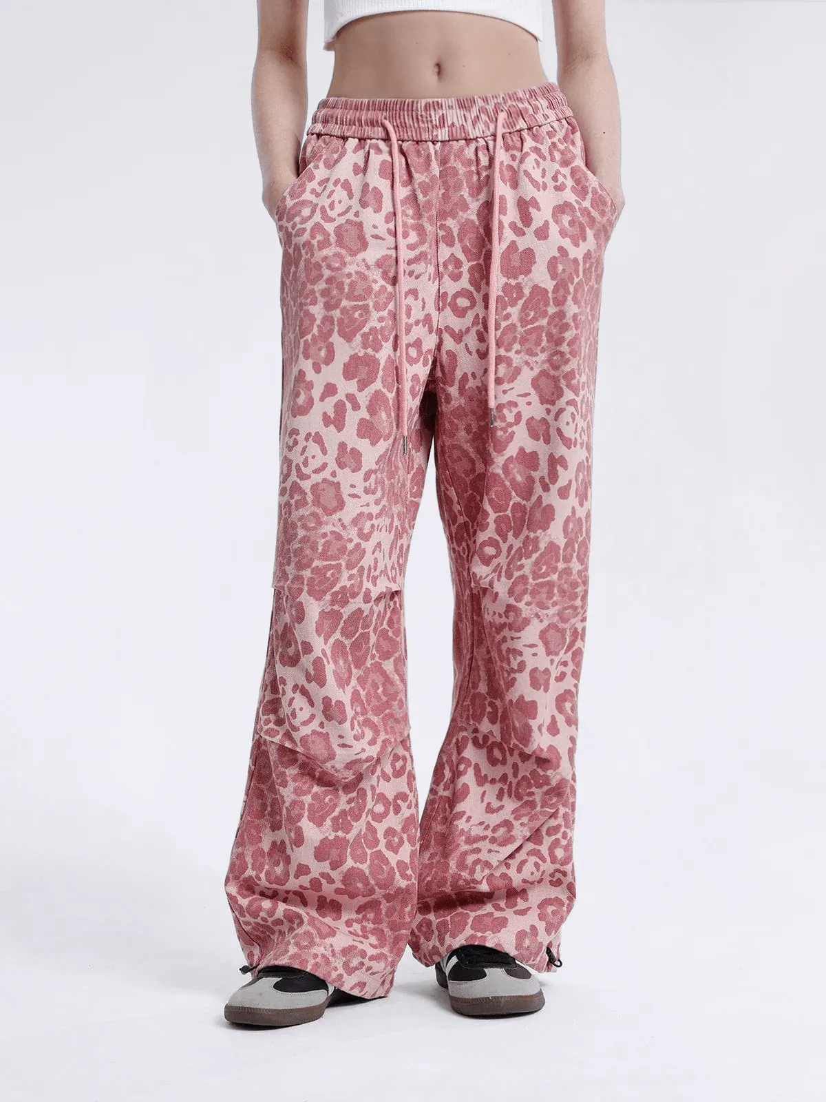 Aelfric Eden Leopard Print Wrinkle Pants sold by Aelfric Eden product image thumbnail 3