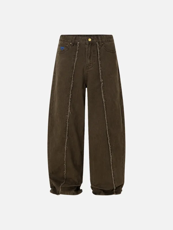 ◆Aelfric Eden◆Multi Pocket Fringe Barrel ジーンズ 送料込 Aelfric Eden Multi Pocket Fringe Barrel Jeans | Parallel