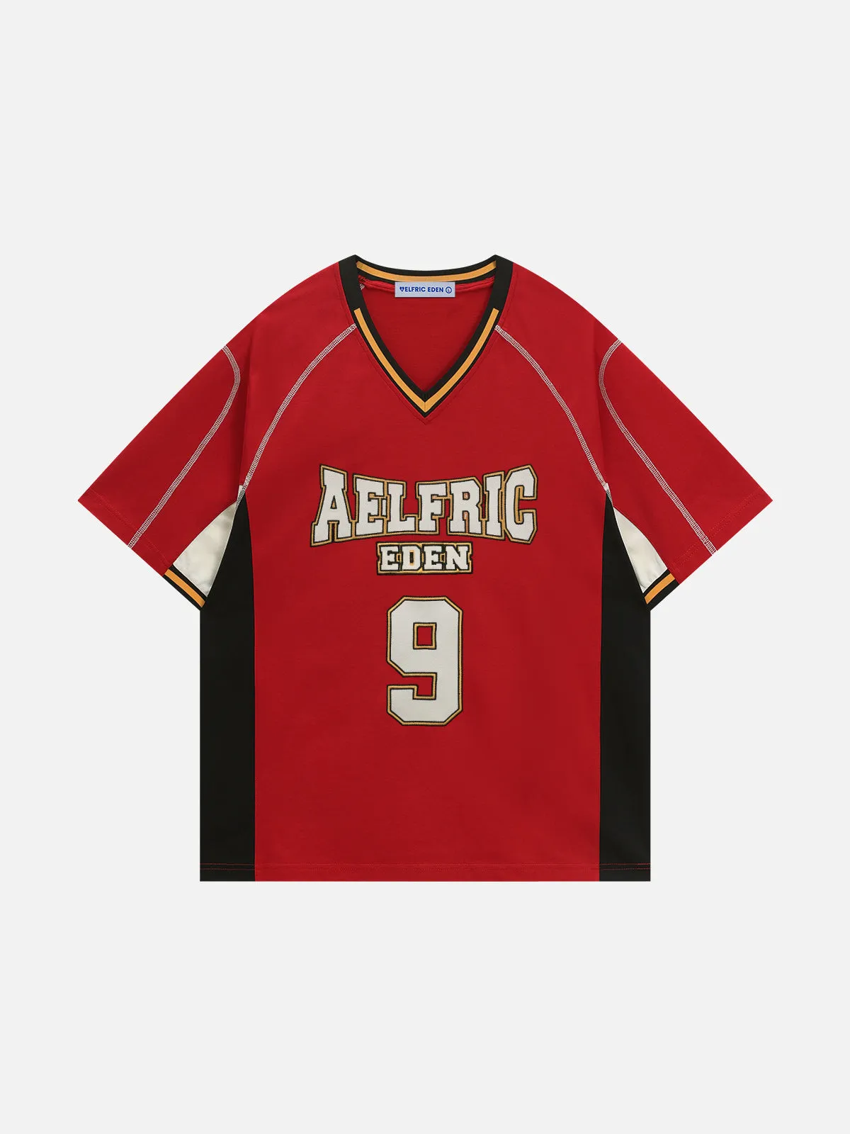 Aelfric Eden Color Blocking Embroidery Tee sold by Aelfric Eden
