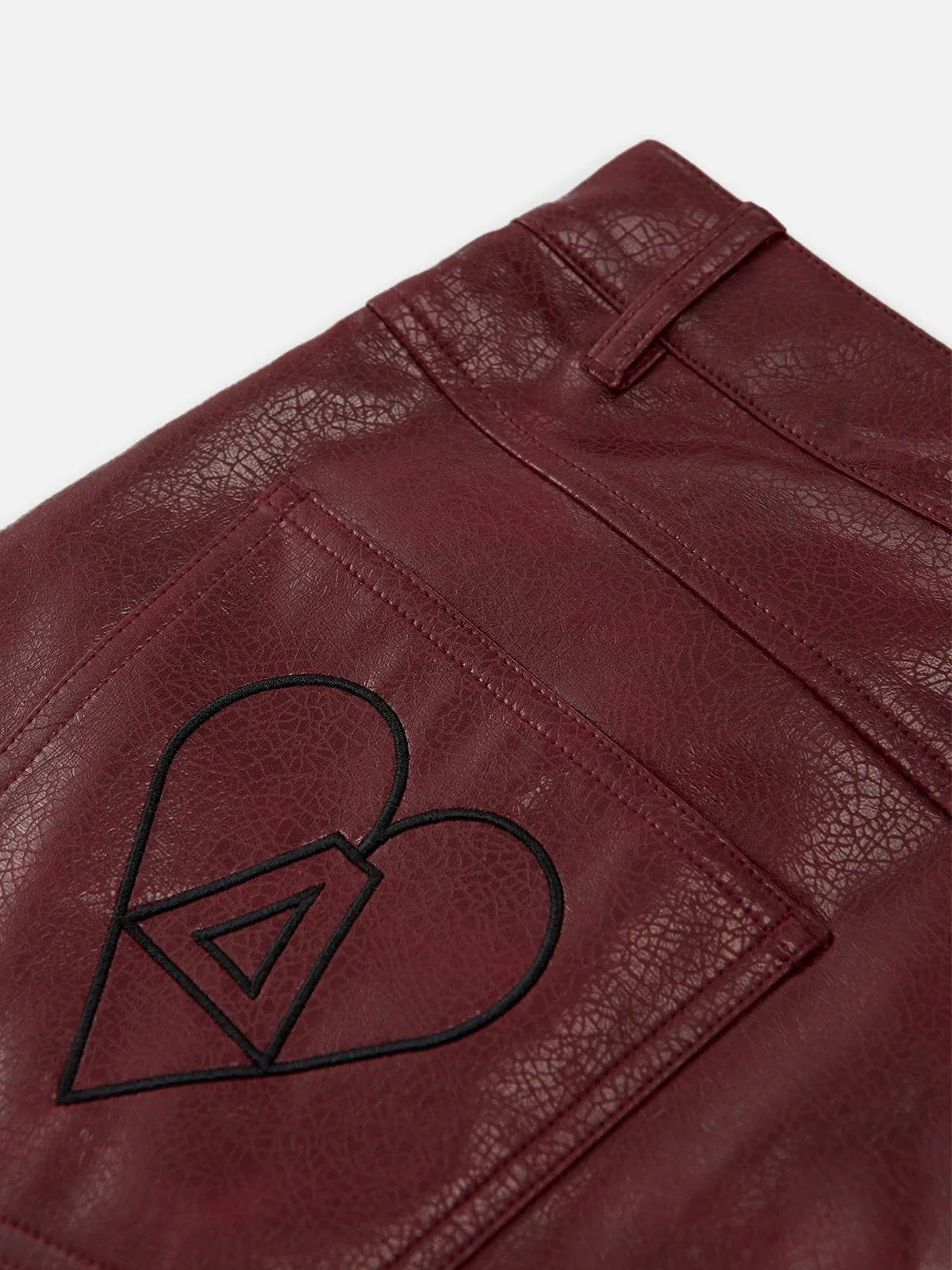 Aelfric Eden Star Faux Leather Shorts sold by Aelfric Eden product image thumbnail 3