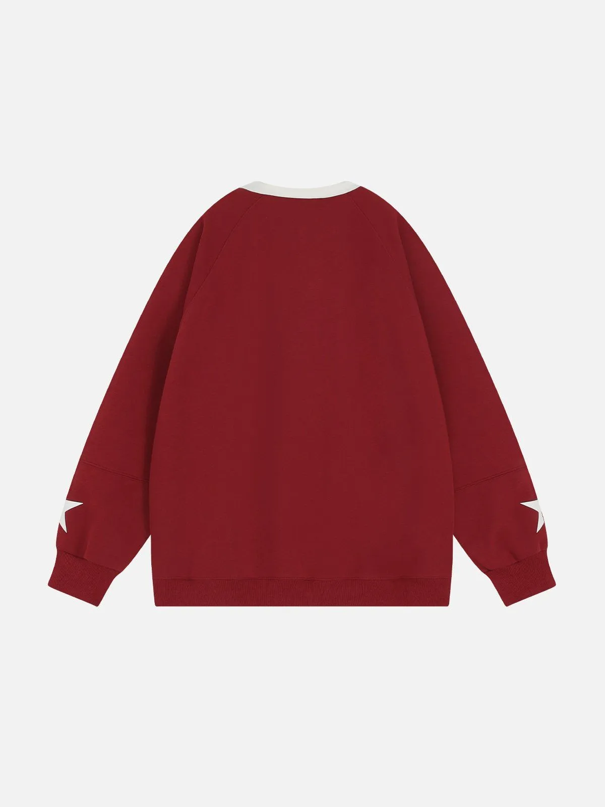 Aelfric Eden Applique Embroidery Polo Sweatshirt sold by Aelfric Eden product image thumbnail 2