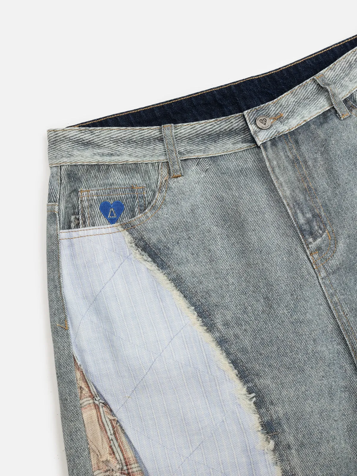 Aelfric Eden Patchwork Denim Jeans sold by Aelfric Eden product image thumbnail 3