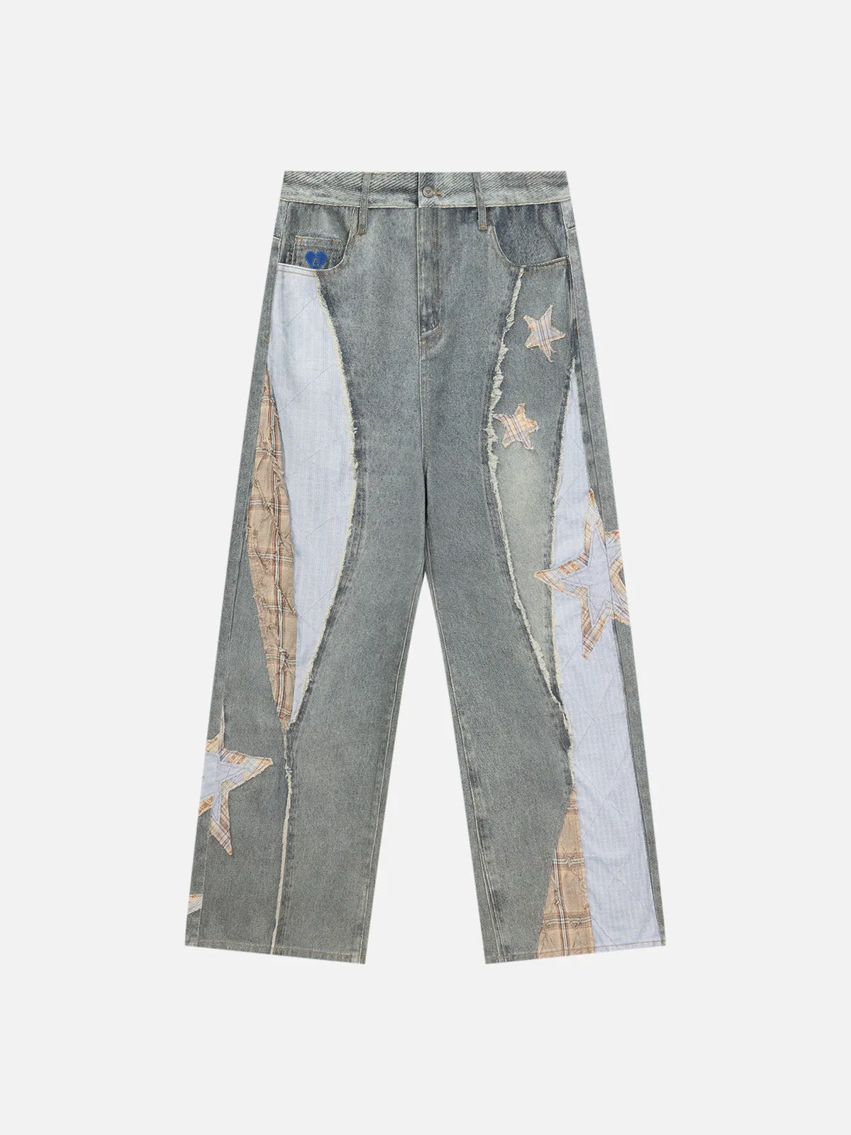 Aelfric Eden Patchwork Denim Jeans sold by Aelfric Eden