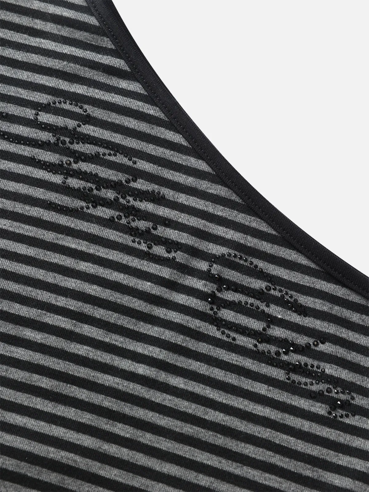 Aelfric Eden Stripe Off-The-Shoulder Tank Top sold by Aelfric Eden product image thumbnail 4