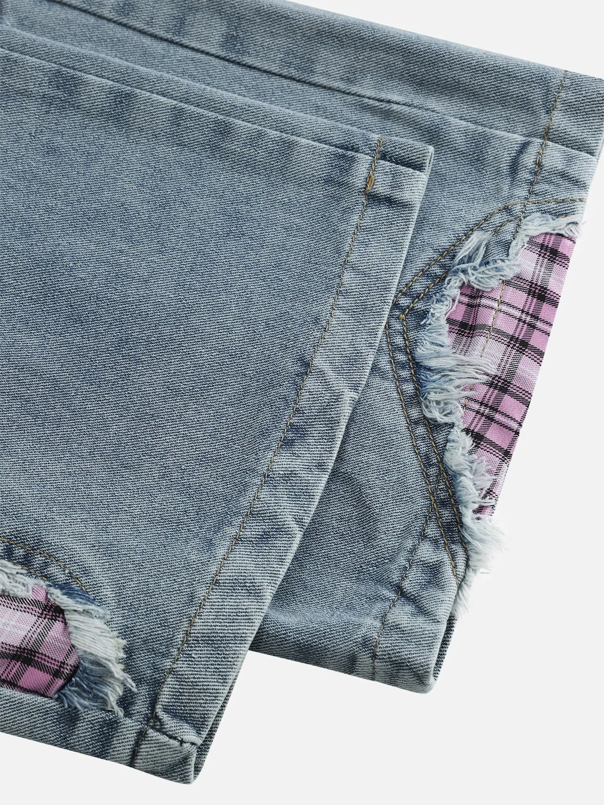 Aelfric Eden Plaid Multi Pocket Jeans sold by Aelfric Eden product image thumbnail 5