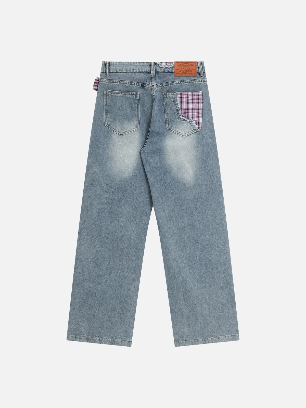 Aelfric Eden Plaid Multi Pocket Jeans sold by Aelfric Eden product image thumbnail 2