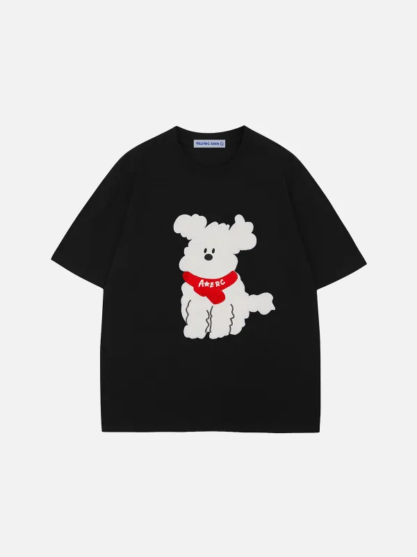 Aelfric Eden Scarf Puppy Tee sold by Aelfric Eden