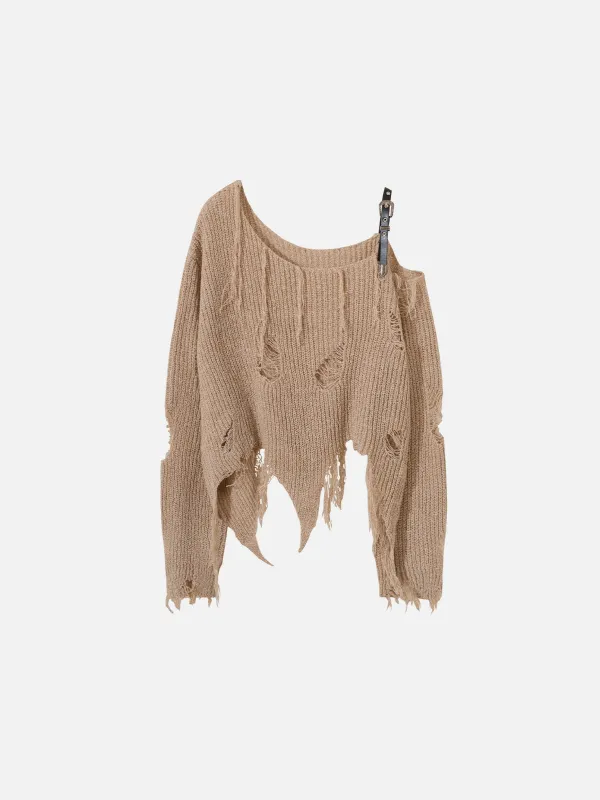 Aelfric Eden Irregular Distressed Sweater sold by Aelfric Eden