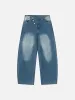 Aelfric Eden Irregular Button Super Baggy Barrel Jeans sold by Aelfric Eden