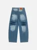 Aelfric Eden Irregular Button Super Baggy Barrel Jeans sold by Aelfric Eden