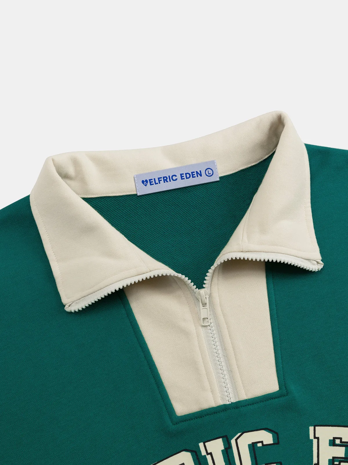 Aelfric Eden Zip Up High-Neck Tee sold by Aelfric Eden product image thumbnail 3