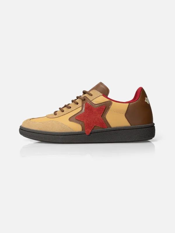 Triple Star Embroidery Star Gum Sole Skate Shoes sold by Aelfric Eden