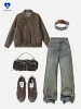 Aelfric Eden Fringe Baggy Jeans sold by Aelfric Eden