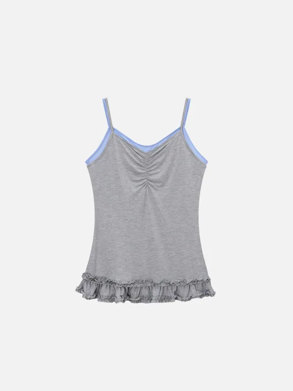 Aelfric Eden Two Layer Wrinkle Cami Top sold by Aelfric Eden