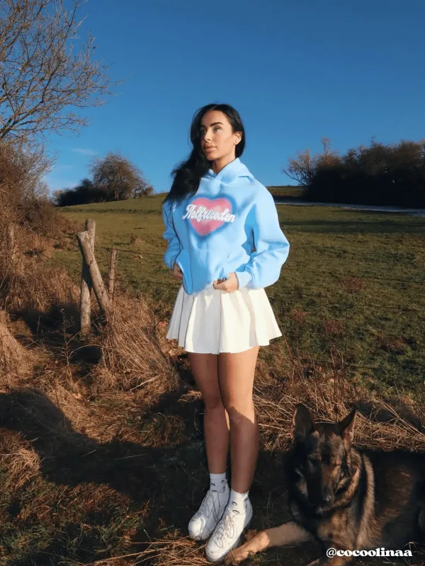 Aelfric Eden Dip Dye Heart Hoodie sold by Aelfric Eden