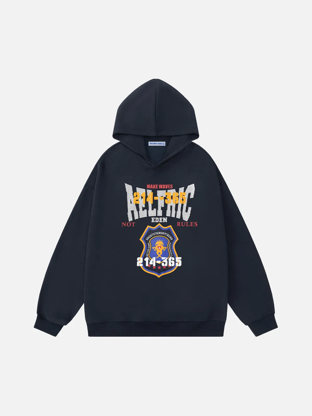 Aelfric Eden Badge Print Pullover Hoodie sold by Aelfric Eden