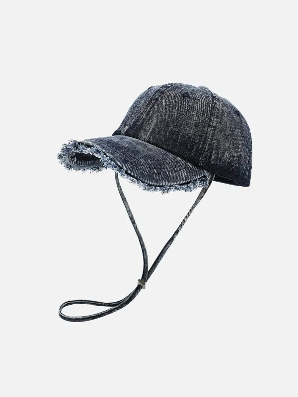 Vintage Washed Fringe Washed Cap sold by Aelfric Eden