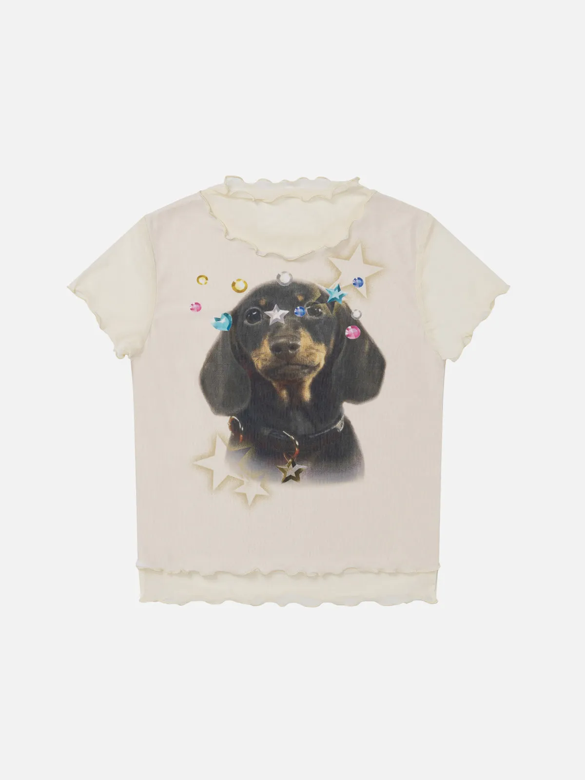 Aelfric Eden Cute Puppy Print Tee sold by Aelfric Eden