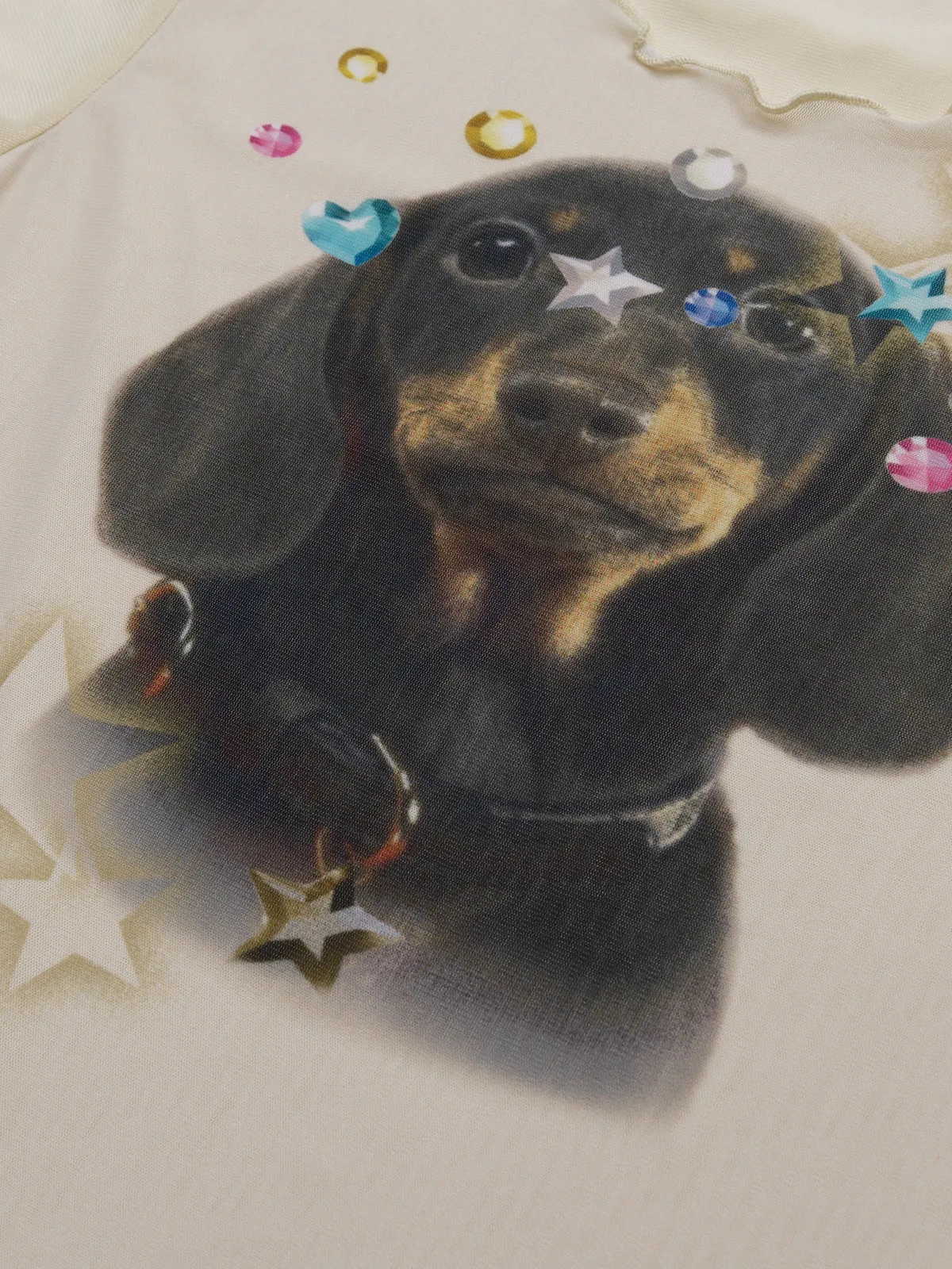 Aelfric Eden Cute Puppy Print Tee sold by Aelfric Eden product image thumbnail 4