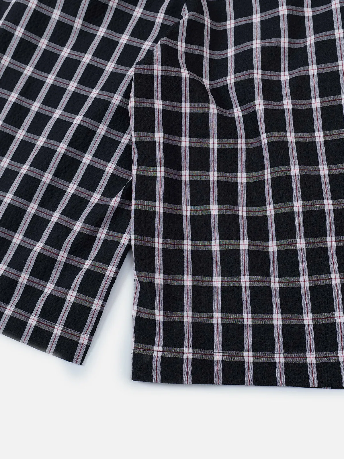 Aelfric Eden Plaid Longline Shorts sold by Aelfric Eden product image thumbnail 4