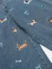 Aelfric Eden Dachshund Embroidery Longline Jorts sold by Aelfric Eden
