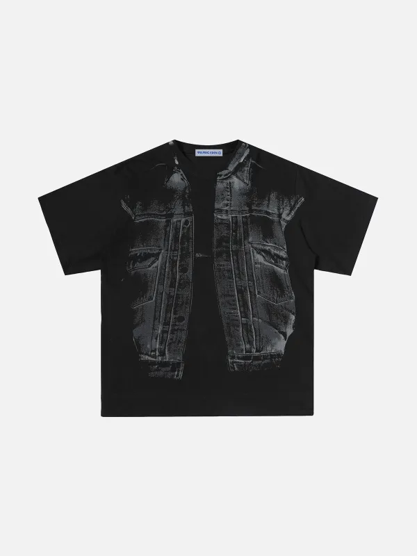 Aelfric Eden Denim Graphic Tee sold by Aelfric Eden