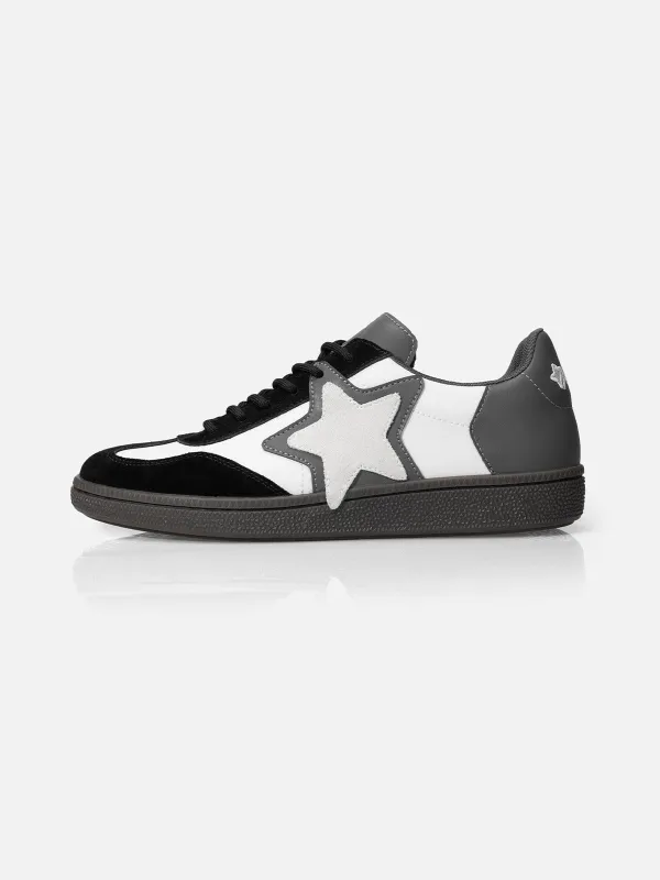 Triple Star Embroidery Star Gum Sole Skate Shoes sold by Aelfric Eden