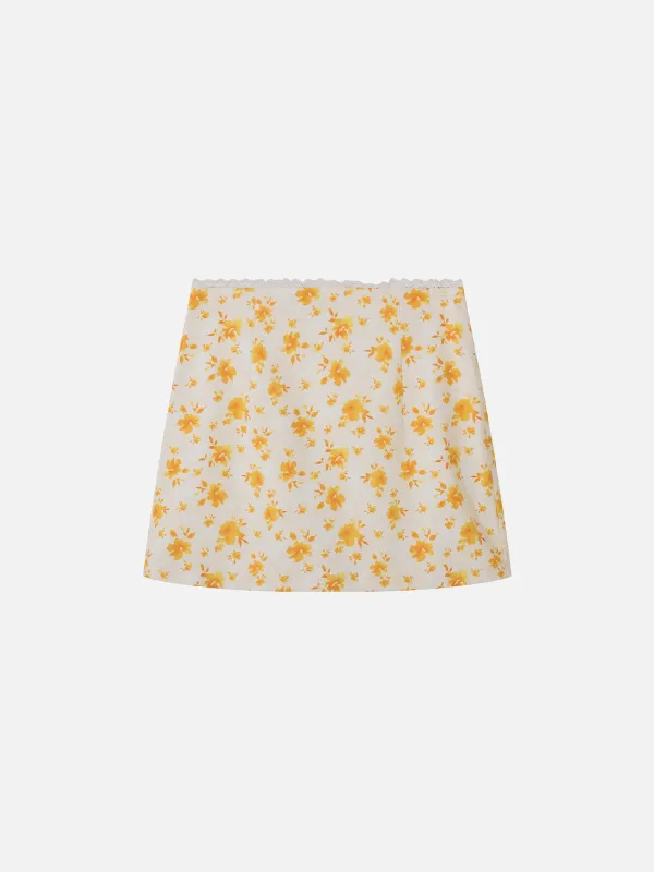 Aelfric Eden Full Print Flower Skirt sold by Aelfric Eden