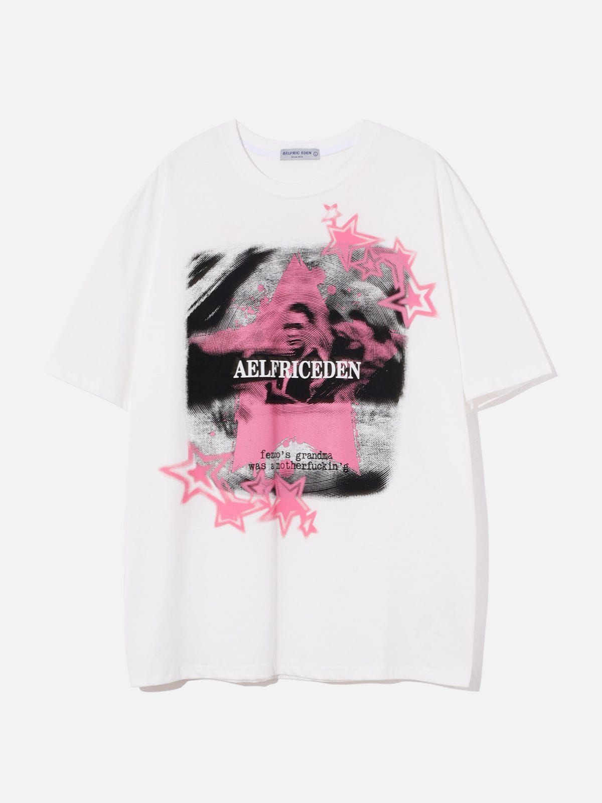 Aelfric Eden Star Portrait Print Tee sold by Aelfric Eden