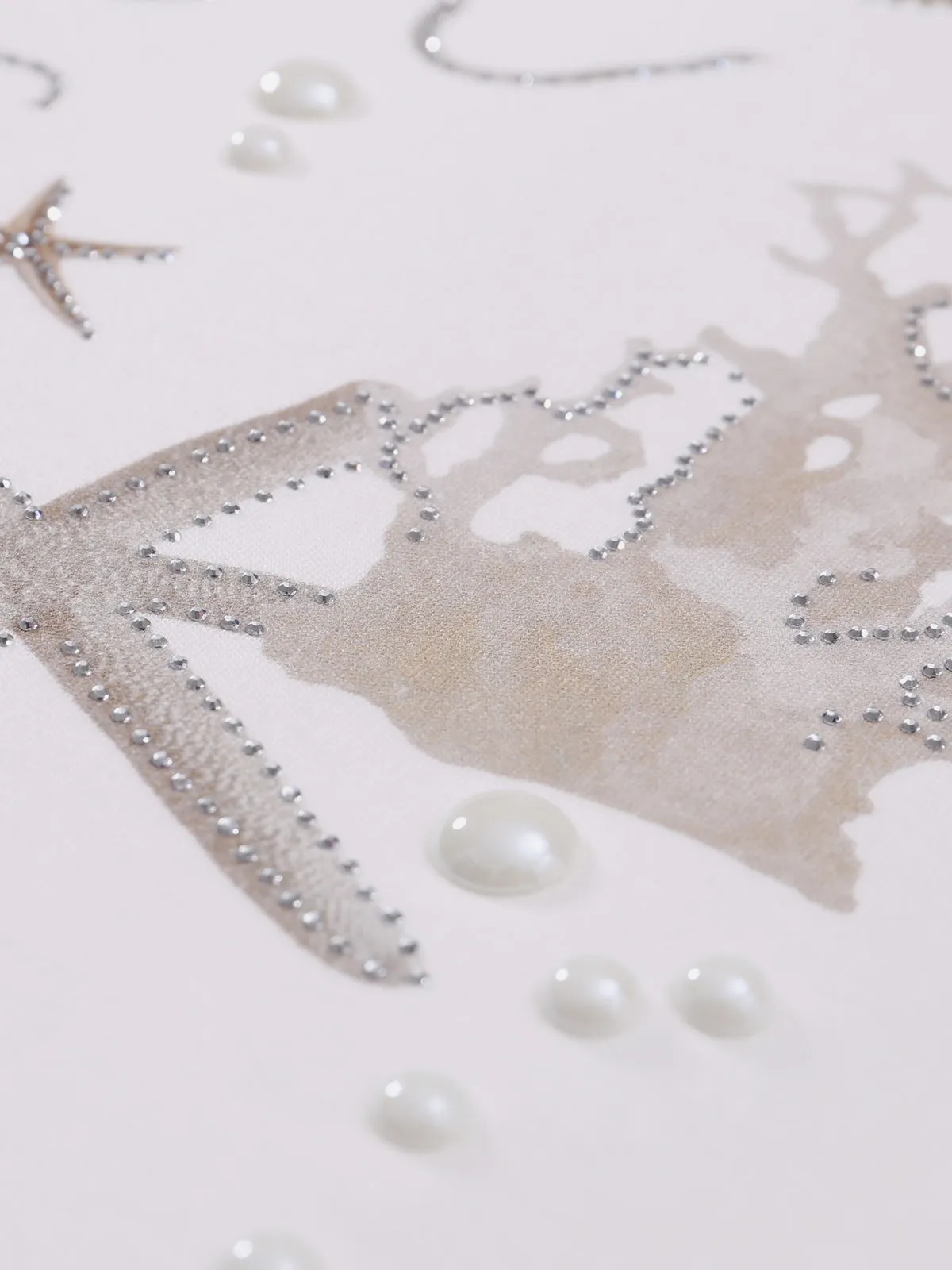 Aelfric Eden Hotfix Rhinestone Starfish Tee sold by Aelfric Eden product image thumbnail 4