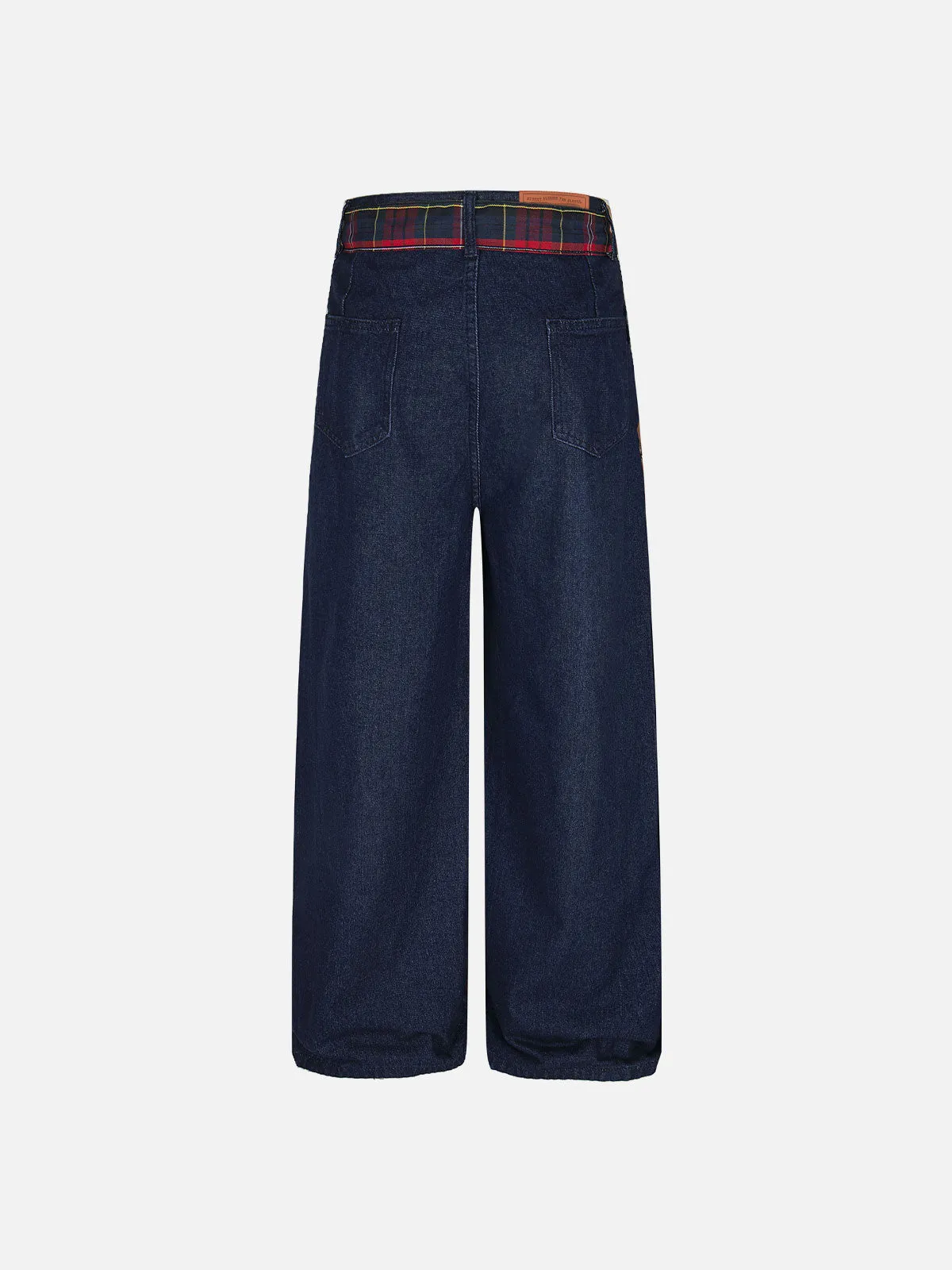 Aelfric Eden Plaid Belt Baggy Jeans sold by Aelfric Eden product image thumbnail 2