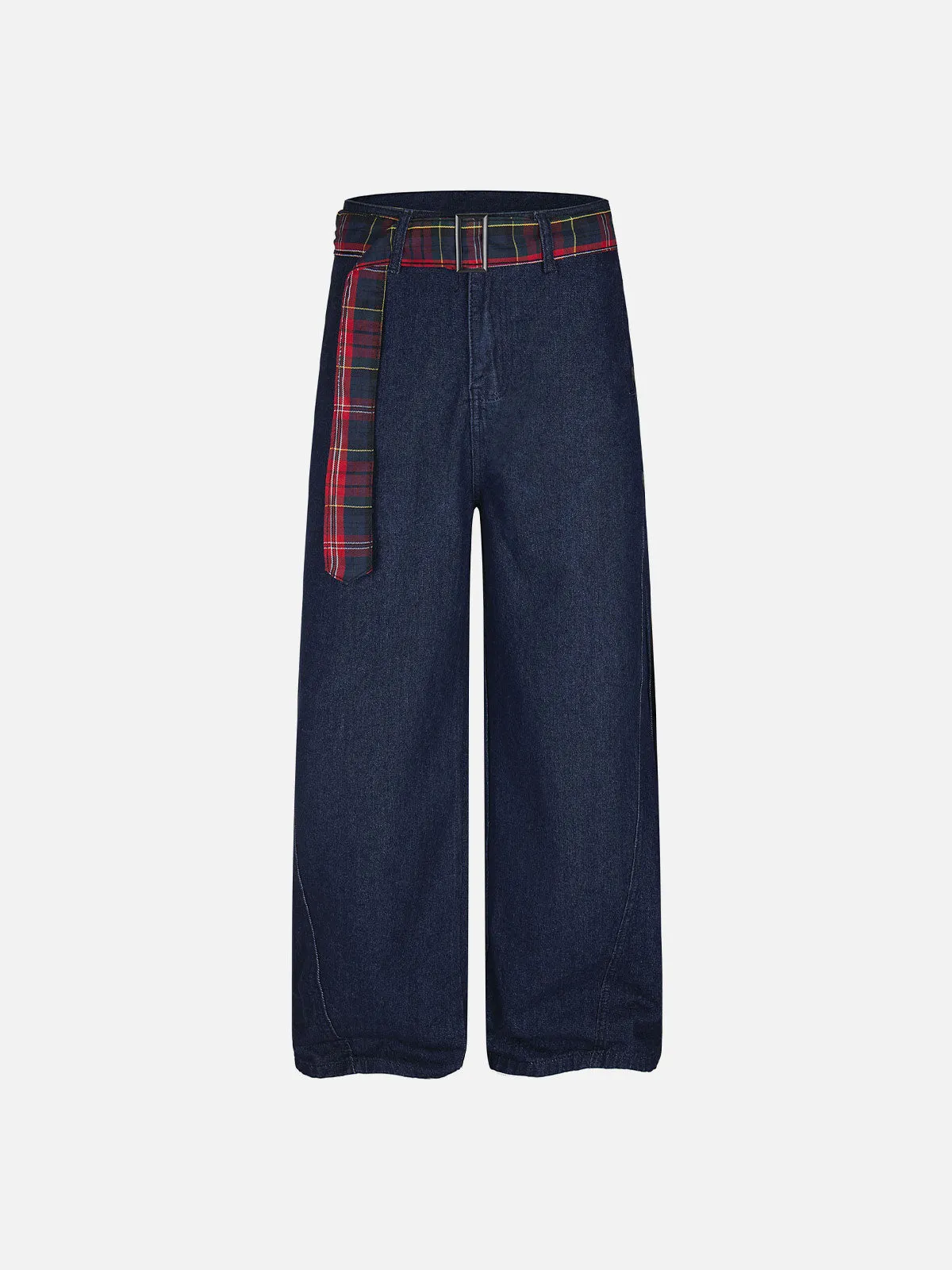 Aelfric Eden Plaid Belt Baggy Jeans sold by Aelfric Eden