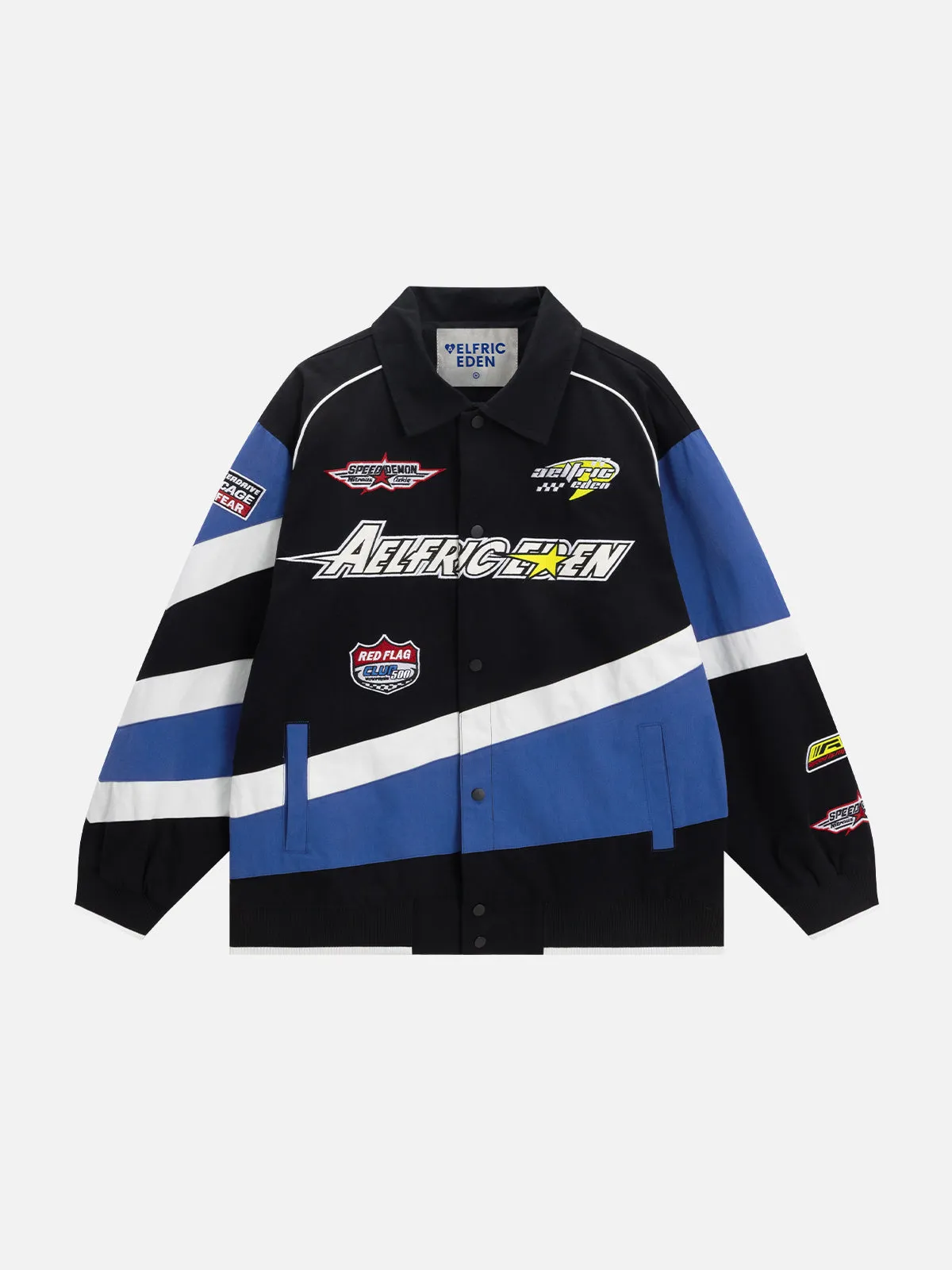 Aelfric Eden Color Blocking Racing Jacket sold by Aelfric Eden
