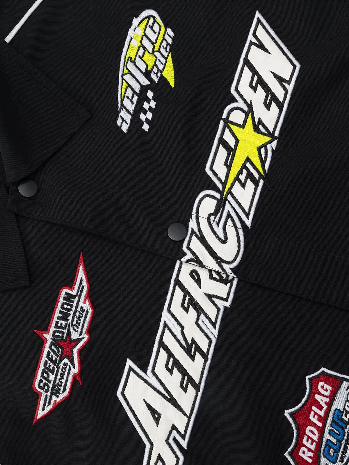 Aelfric Eden Color Blocking Racing Jacket sold by Aelfric Eden product image thumbnail 4