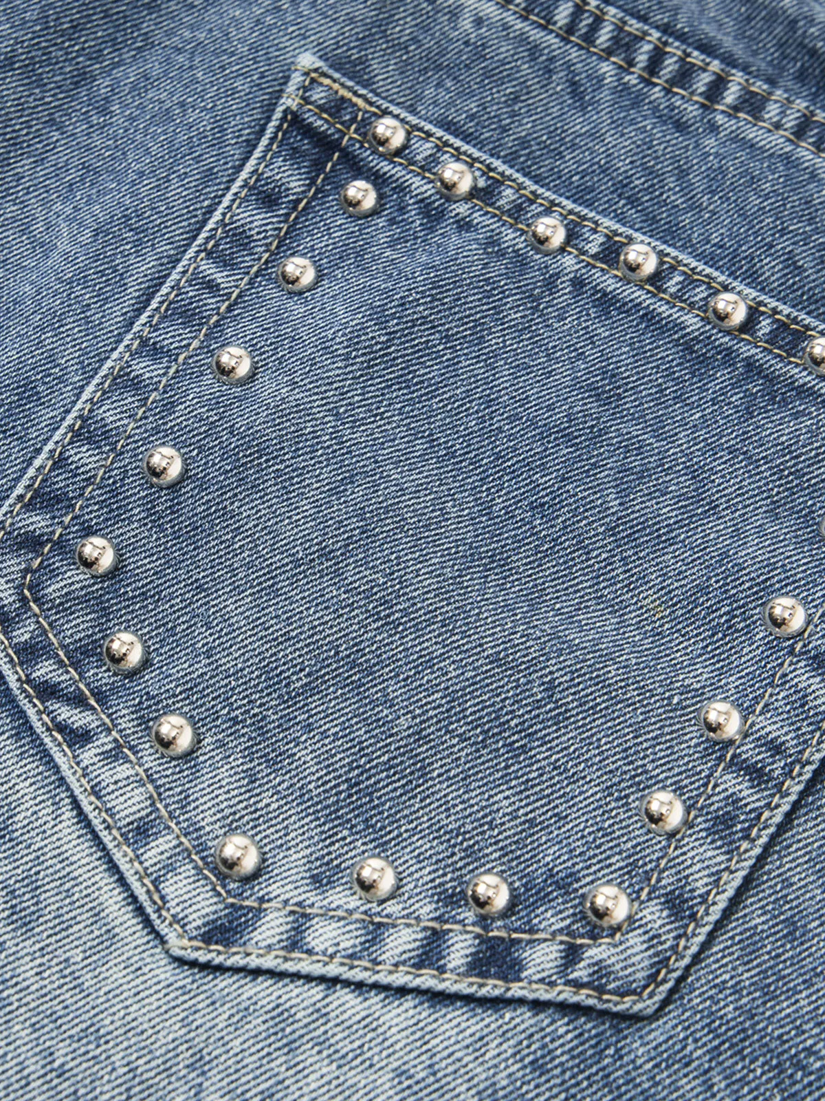 Aelfric Eden Rivet Washed Baggy Jeans sold by Aelfric Eden product image thumbnail 3