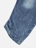 Aelfric Eden Splash Ink Super Baggy Barrel Jeans sold by Aelfric Eden