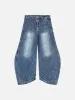 Aelfric Eden Splash Ink Super Baggy Barrel Jeans sold by Aelfric Eden