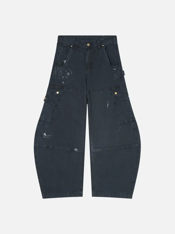 Aelfric Eden Multi Pocket Barrel Jeans sold by Aelfric Eden