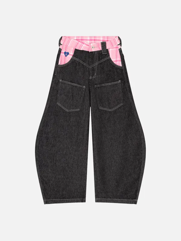Aelfric Eden Firework Beadwork Baggy Jeans | Parallel