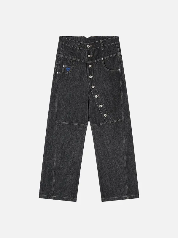 Aelfric Eden Slant Button Jeans sold by Aelfric Eden