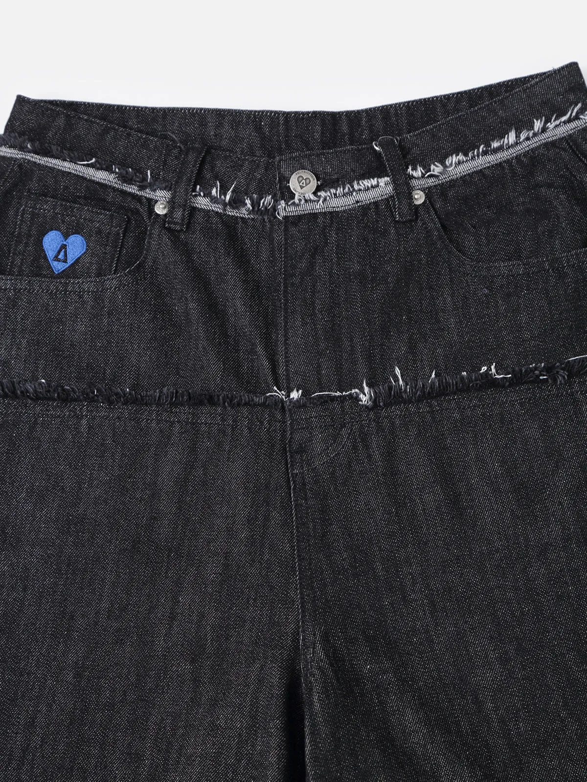 Aelfric Eden Fringe Cuffed Longline Jorts sold by Aelfric Eden product image thumbnail 3